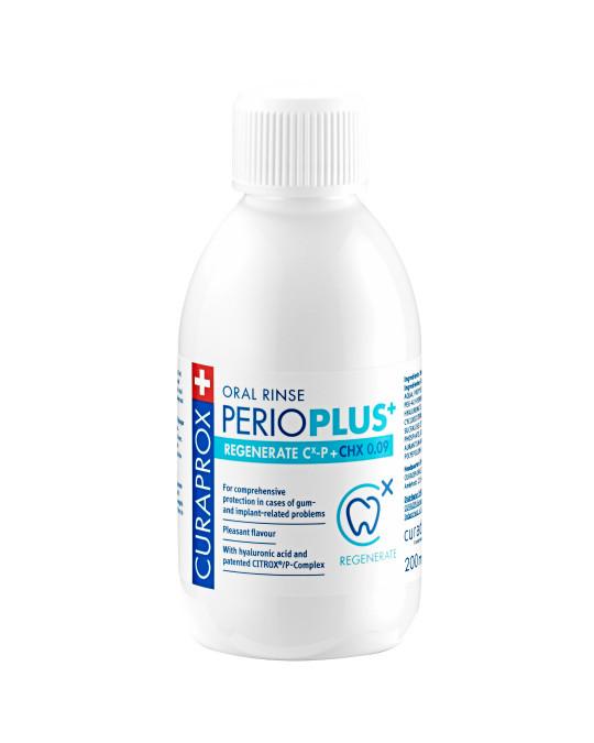 CURAPROX Perio Plus regenerate CHX 0,09% tečnost za ispiranje usta 200 ml - slika 1