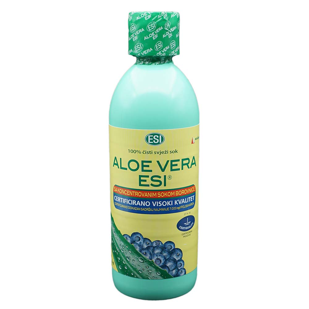 ESI ALOE VERA sa sokom borovnice 500ml - slika 1