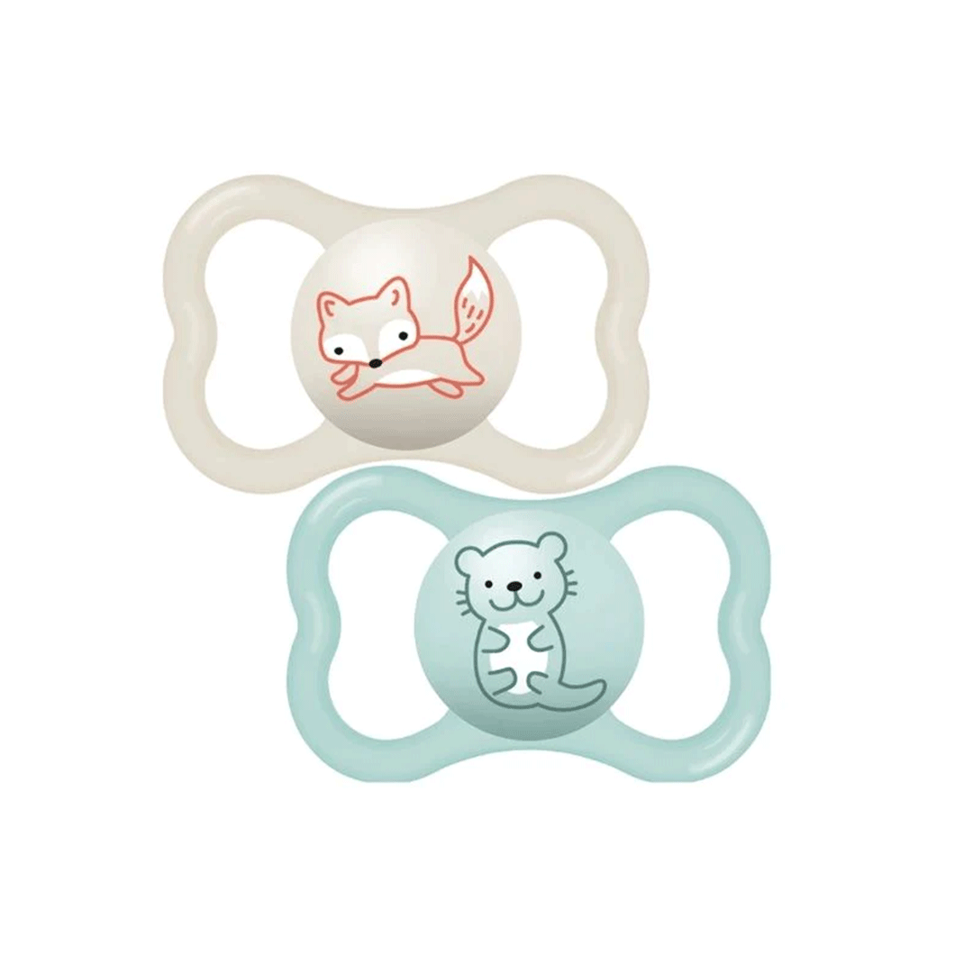 MAM Duda Air silikon 16+ mjeseci, 2 komada - slika 1