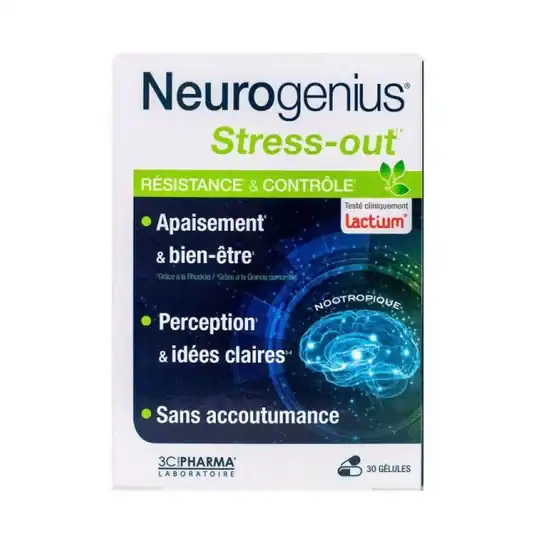 3 Chenes Neurogenius Stress-out kapsule a30 - slika 1