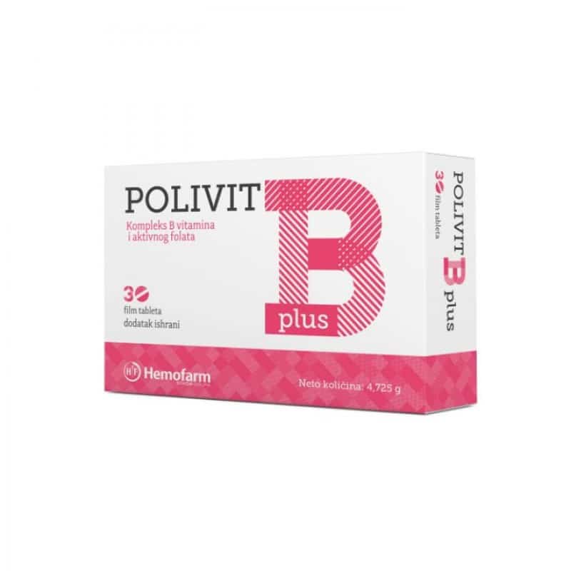 POLIVIT B PLUS 30 film tableta - slika 1