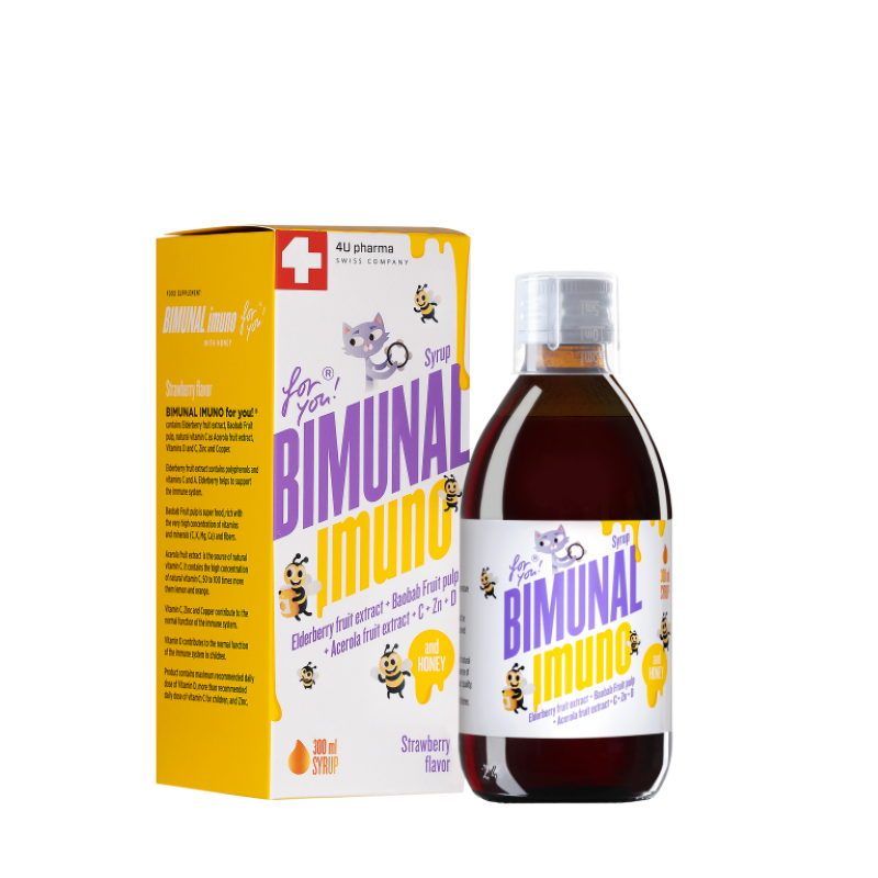 BIMUNAL IMUNO Sirup 300ml - slika 1