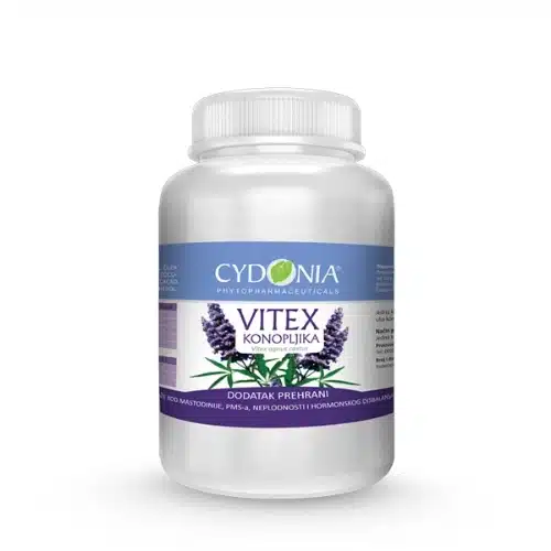 Vitex kapsule – konopljika, 30 biljnih kapsula - slika 1