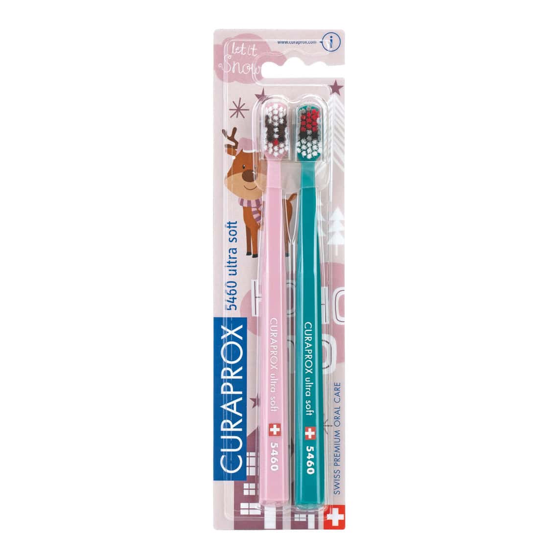 Curaprox Četkica za zube CS 5460 Ultra Soft Winter Holiday Edition a2 - slika 1
