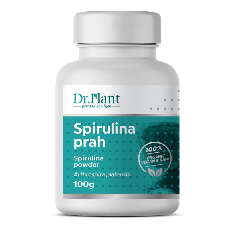 Dr. Plant Spirulina prah (Arthrospira platensis) 100 g - slika 1