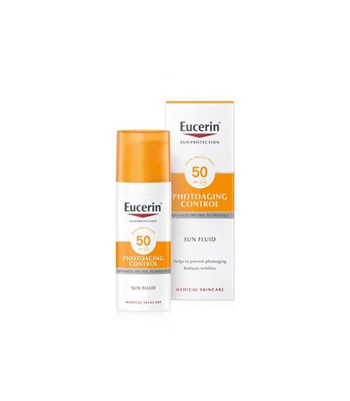 EUCERIN SUN ANTI-AGE FLUID SPF50 50 ML - slika 1