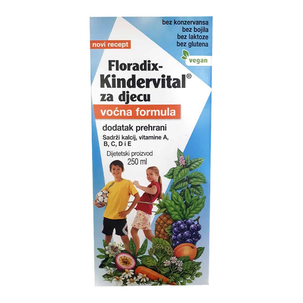 Floradix Kindervital® za djecu sirup 250 ml - slika 1