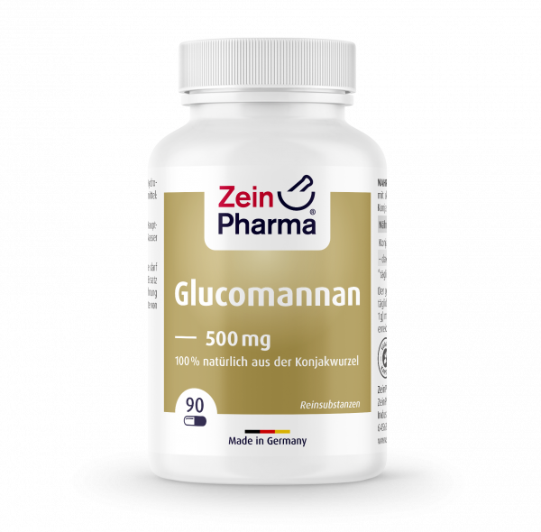 ZEIN PHARMA GLUKOMANAN 500mg 90 kapsula, Za zdravo i prirodno mršavljenje - slika 1