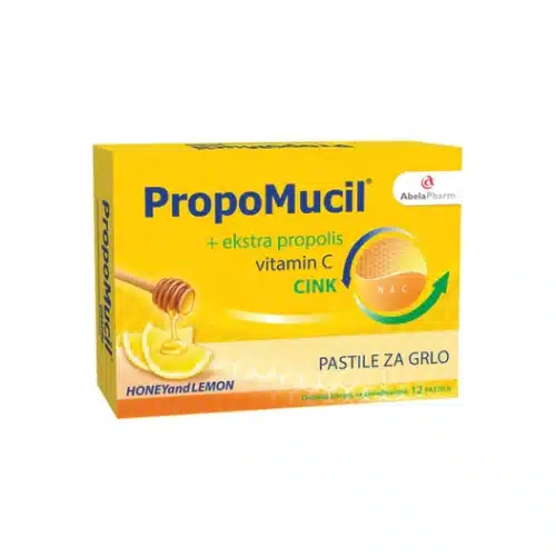 Herbiko PropoMucil med i limun 12 pastila - slika 1