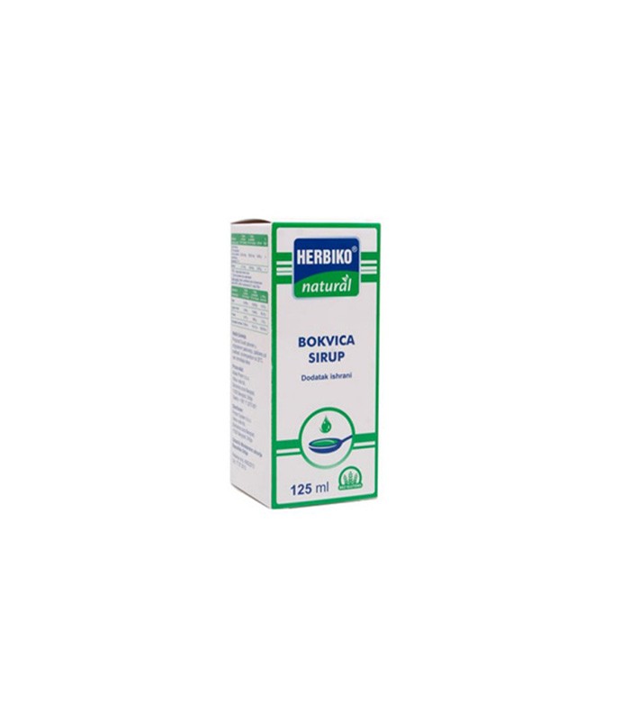 HERBIKO NATURAL BOKVICA SIRUP 125 ML - slika 1