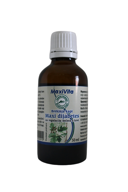 MAXIVITA BREKINJA KAPI 50ml, Za regulaciju šećera u krvi - slika 1