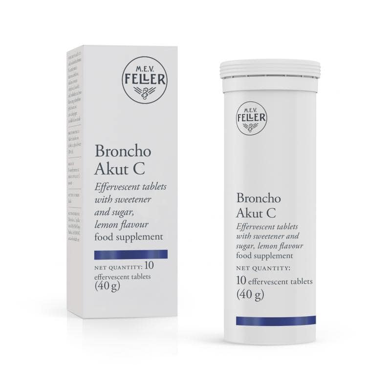 M.E.V. Feller® Broncho Akut C šumeće tablete a10 - slika 1