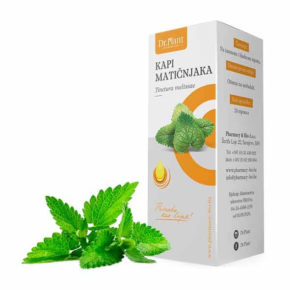 Dr. Plant kapi matičnjaka (Melissa officinalis) 30ml - slika 1