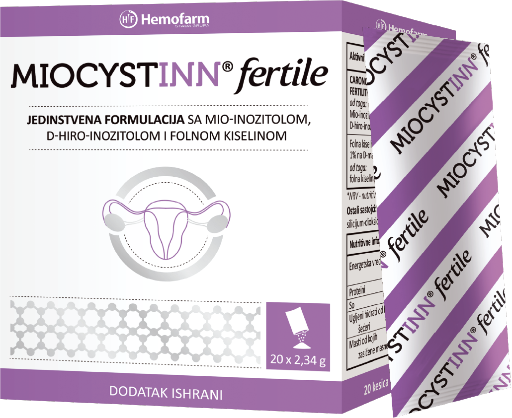 MIOCYSTINN FERTILE 20 kesica - slika 1