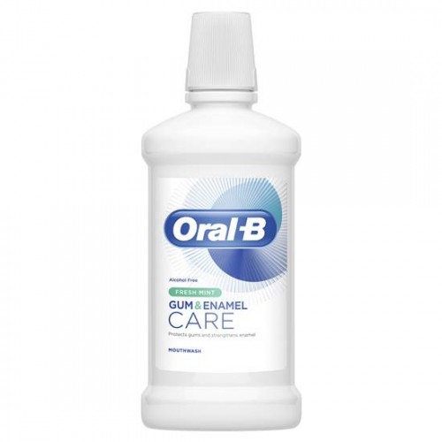 ORAL B Gum&Enamel Care Fresh Mint tečnost za ispiranje usta 500ml - slika 1