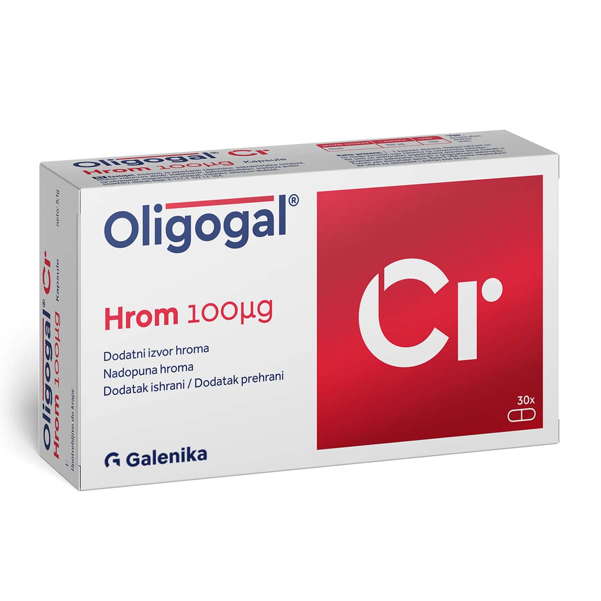OLIGOGAL Cr 30 kapsula - slika 1