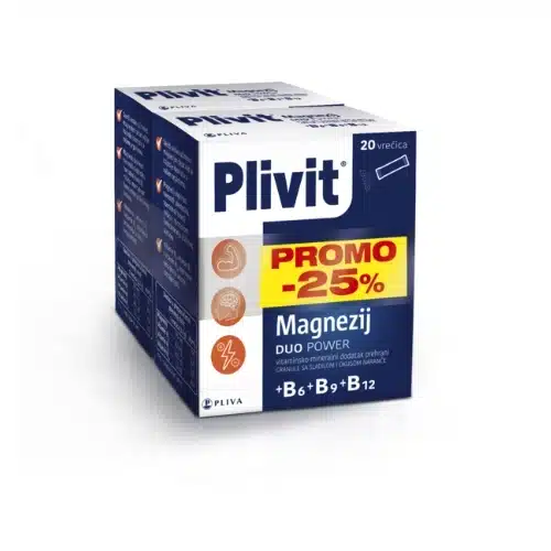 Plivit Magnezij Duo Power 20 kesica PROMO 25% - slika 1