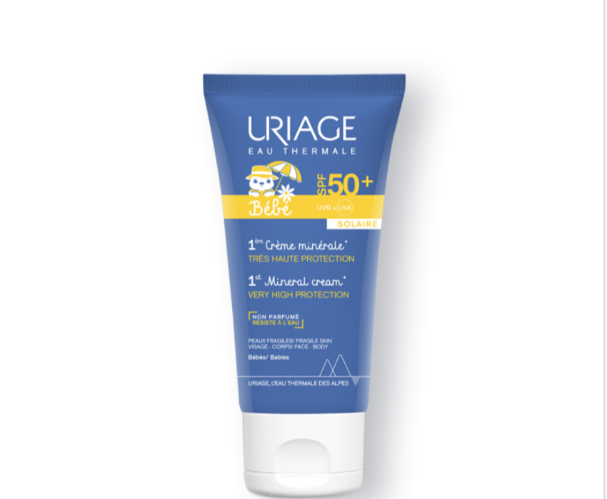 URIAGE Bebe Prva mineralna krema SPF50, 50ml - slika 1