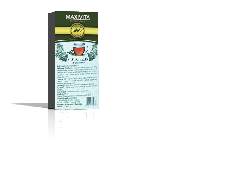 MAXIVITA Slatki pelin, rinfuzni čaj 40g – Podiže imunitet organizma - slika 1
