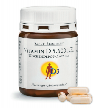 Kräuterhaus vitamin D 5600 I.J. kapsule a 26, Dodatak prehrani za nadoknadu vitamina D - slika 1