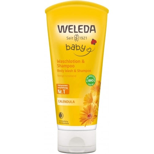 Weleda Baby Šampon i kupka neven za bebe 200 ml - slika 1