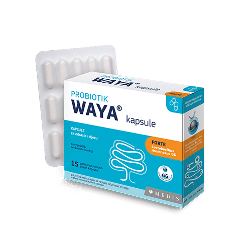 WAYA LGG Probiotik Forte za odrasle i djecu – 15 kapsula - slika 1