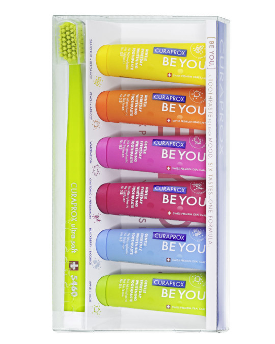 CURAPROX Be You set sa šest različitih pasti za zube + CS 5460 - slika 1