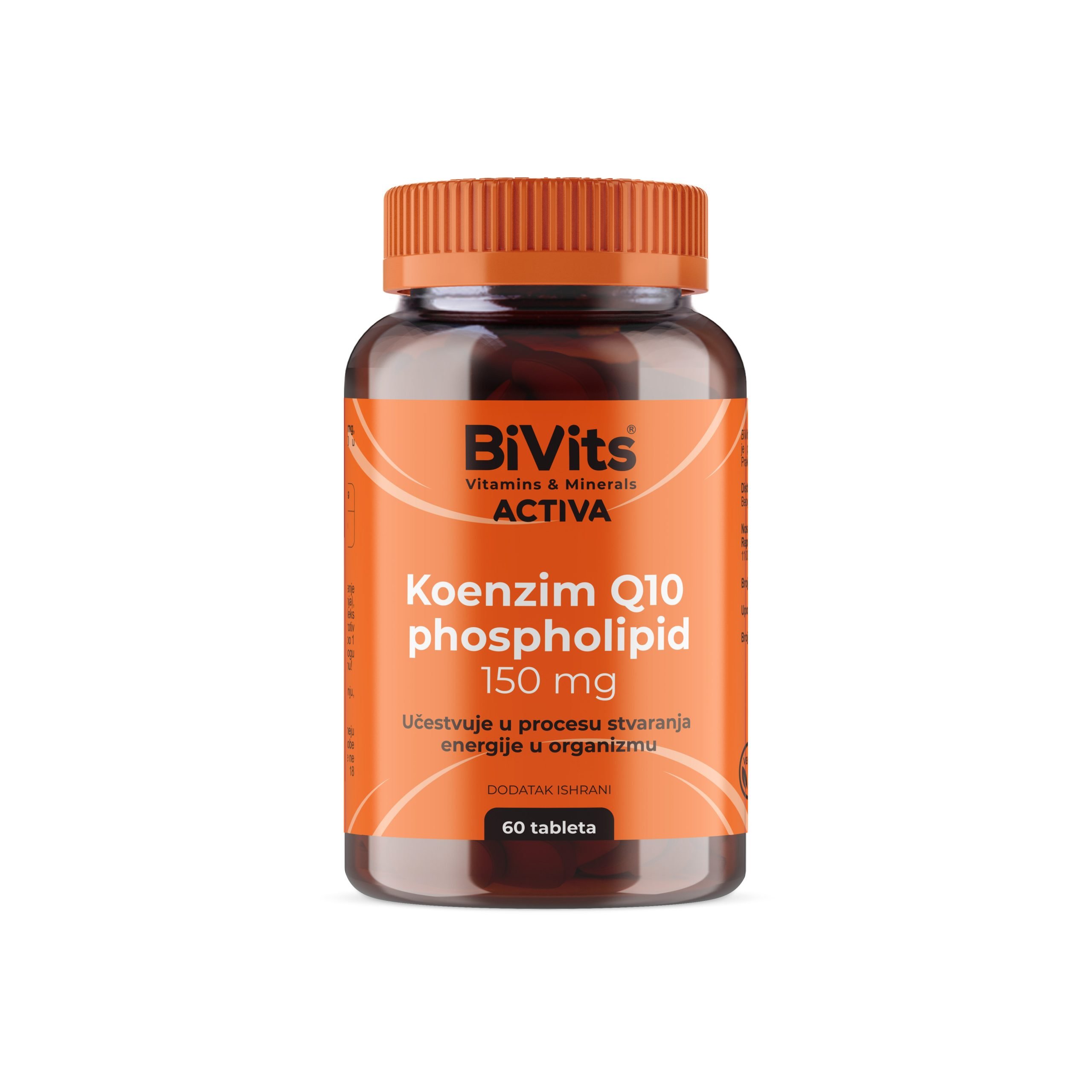 BiVits ACTIVA Koenzim Q10 phospholipid 150 mg - slika 1
