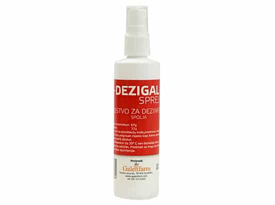 DEZIGAL Rastvor za dezinfekciju 100ml - slika 1