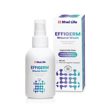 EFFIGERM Wound Wash Rastvor za čišćenje i ispiranje rana 60ml - slika 1