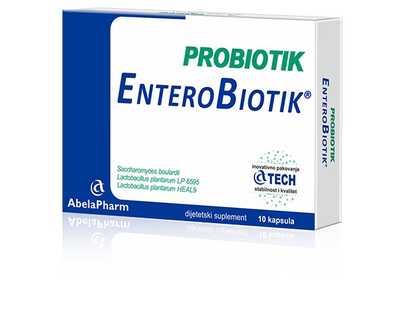 ENTEROBIOTIK Probiotik 10 kapsula - slika 1