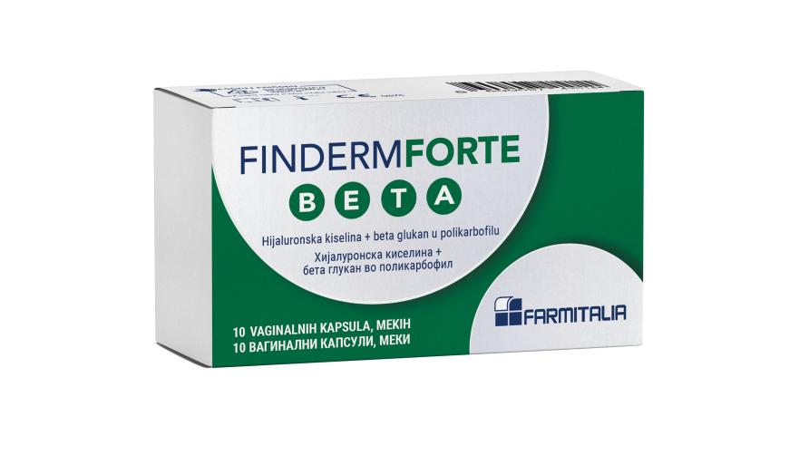 FINDERM Forte Beta vagitorije a10 - slika 1