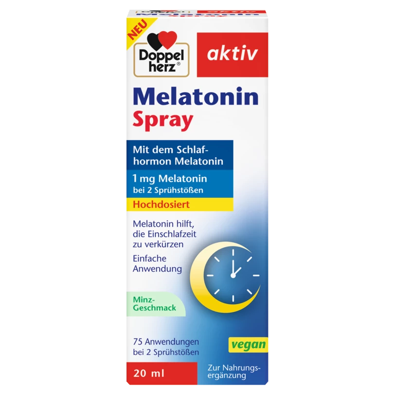 DOPPELHERZ Melatonin sprej 20 ml - slika 1