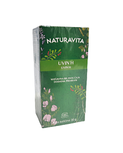 NATURAVITA UVIN H ČAJ filter vrećice a 20, Mješavina biljnog čaja - slika 1
