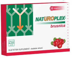 NATUROPLEX Brusnica 20 kapsula - slika 1