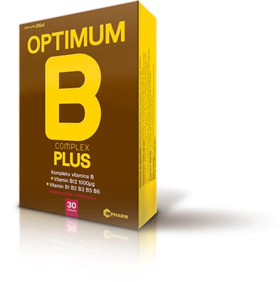 OPTIMUM B Complex PLUS 30 kapsula - slika 1
