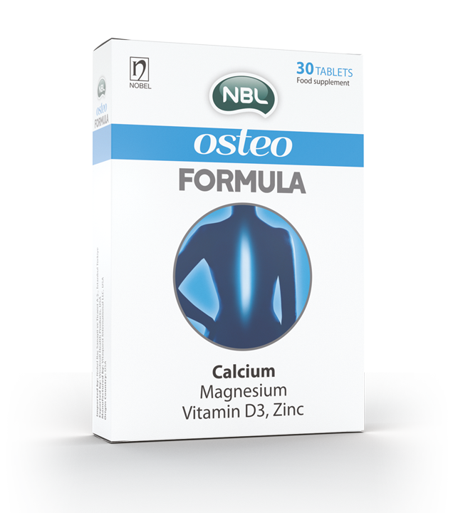 NOBEL Osteo formula tbl a 30, Formula za zdrave kosti - slika 1