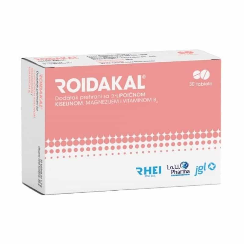 ROIDAKAL Dodatak prehrani za trudnice 30 tableta - slika 1
