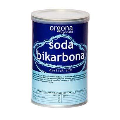 ORGONA Soda bikarbona 400g, Prirodno sredstvo za reguliranje kiselosti organizma - slika 1