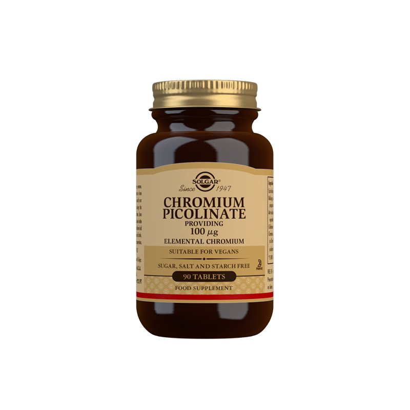 SOLGAR HROM PIKOLINAT 100 µg TBL A90 - slika 1