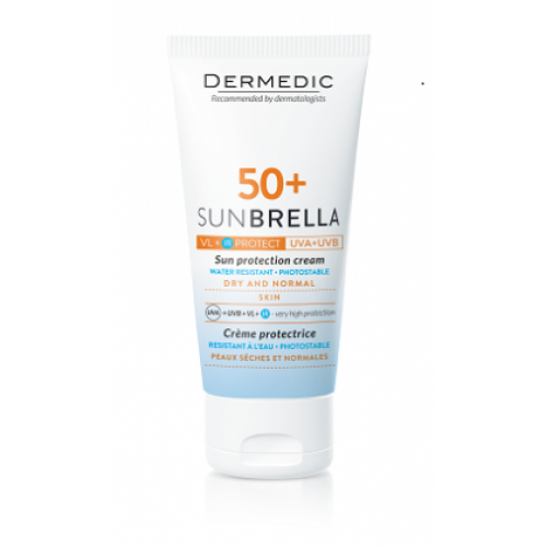 DERMEDIC Sunbrella Krema za normalnu i suhu kožu SPF 50, 50ml - slika 1