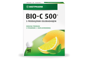 DIETPHARM Bio-C 500 40 tableta