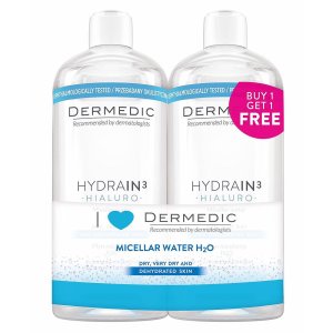DERMEDIC Hydrain3 H20 Micelarna voda 500ml 1+1 GRATIS