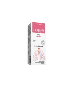 HERBIFIT SIRUP SA TIMIJANOM 150 ML