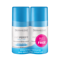 DERMEDIC Antipersp R roll on 60 ml 1+1 GRATIS