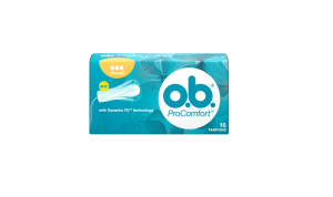 O.B. Tamponi Procomfort normal 16 komada, Pogodno i za dane slabijeg krvarenja