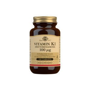SOLGAR VITAMIN K1 100 MCG TBL A100
