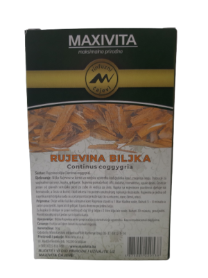 MAXIVITA Rujevina biljka čaj 50gr.