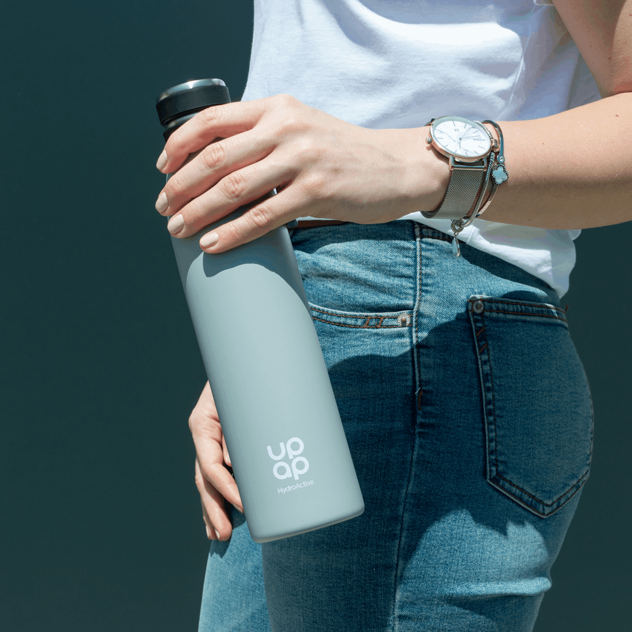 UpAp HydroActive Sport Thermo boca 750 ml siva - slika 2