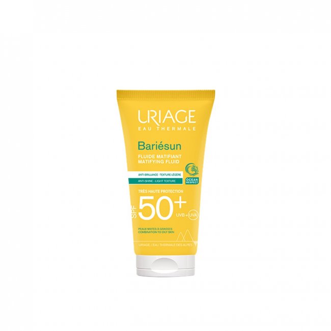 URIAGE Bariesun matirajući fluid SPF50, 50ml - slika 1